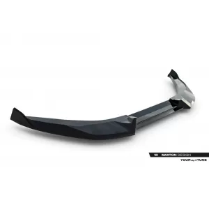 Front Bumper Spoiler Maxton Design suitable for Alfa Romeo Junior after 2024, Gloss Black-image-6352909