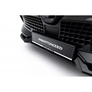 Front Bumper Spoiler Maxton Design suitable for Alfa Romeo Junior after 2024, Gloss Black-image-6352915
