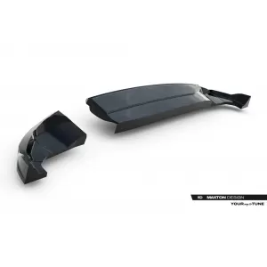 Rear Bumper Spoiler Maxton Design suitable for Alfa Romeo Junior after 2024, Gloss Black-image-6352918