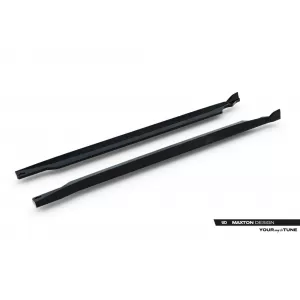 Side Skirts Addons Maxton Design suitable for Alfa Romeo Junior after 2024, Gloss Black-image-6352925
