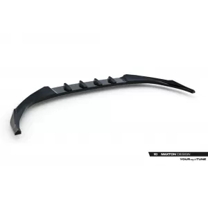 Front Bumper Spoiler Maxton Design suitable for Audi A3 Sedan 8Y after 2024, Gloss Black-image-6352933