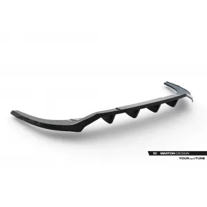 Rear Bumper Spoiler Maxton Design suitable for Audi A3 Sedan 8Y after 2024, Gloss Black-image-6352940