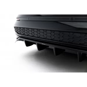 Rear Bumper Spoiler Maxton Design suitable for Audi A3 Sedan 8Y after 2024, Gloss Black-image-6352945
