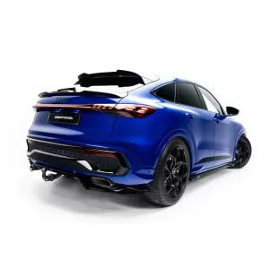 S-Line Rear Bumper Spoiler Maxton Design suitable for Audi Q5 Sportback, SUV after 2024, Gloss Black-image-6352958
