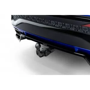 S-Line Rear Bumper Spoiler Maxton Design suitable for Audi Q5 Sportback, SUV after 2024, Gloss Black-image-6352962