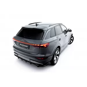 Roof Spoiler Maxton Design suitable for Audi Q6 e-tron Standard, S-Line, SQ6 e-tron SUV after 2023, Gloss Black