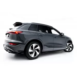 Side Skirts Addons Maxton Design suitable for Audi Q6 e-tron Standard, S-Line, SQ6 e-tron SUV, Sportback after 2023, Gloss Black