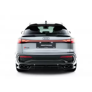 Rear Bumper Spoiler Maxton Design suitable for Audi SQ5 SUV, Sportback after 2024, Gloss Black-image-6352995