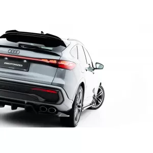 Rear Bumper Spoiler Maxton Design suitable for Audi SQ5 SUV, Sportback after 2024, Gloss Black-image-6352999
