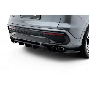 Rear Bumper Spoiler Maxton Design suitable for Audi SQ5 SUV, Sportback after 2024, Gloss Black-image-6353000