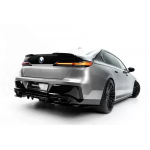 Rear Bumper Spoiler Maxton Design version 2 suitable for BMW M760e G70 2022-2026, Gloss Black-image-6353013