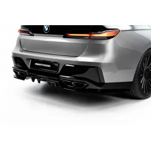 Rear Bumper Spoiler Maxton Design version 2 suitable for BMW M760e G70 2022-2026, Gloss Black-image-6353015