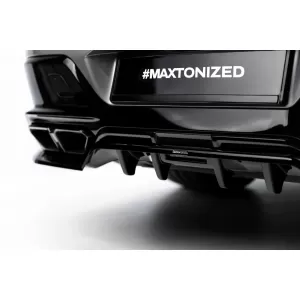 Rear Bumper Spoiler Maxton Design version 2 suitable for BMW M760e G70 2022-2026, Gloss Black-image-6353017