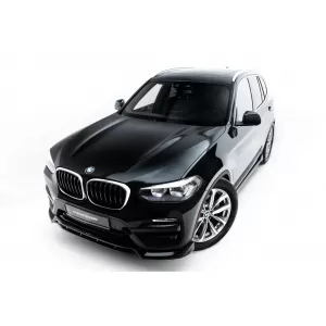 Front Bumper Spoiler Maxton Design suitable for BMW X3 G01 2017-2021, Gloss Black-image-6353022