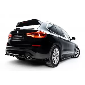 Rear Addon Maxton Design version 2 suitable for BMW X3 G01 2017-2021, Gloss Black-image-6353029