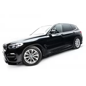 Side Skirts Addons Maxton Design suitable for BMW X3 G01 2017-2021, Gloss Black-image-6353042