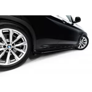 Side Skirts Addons Maxton Design suitable for BMW X3 G01 2017-2021, Gloss Black-image-6353045