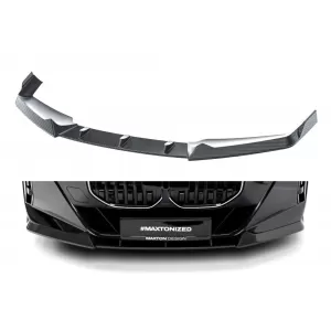 Carbon M, M-Pack Front Bumper Spoiler Maxton Design suitable for BMW i7 eDrive50, i7 xDrive60, i7 M70 xDrive, 750e xDrive, M760e xDrive, 740d xDrive, 740i xDrive G70 2022-2026, 100% carbon