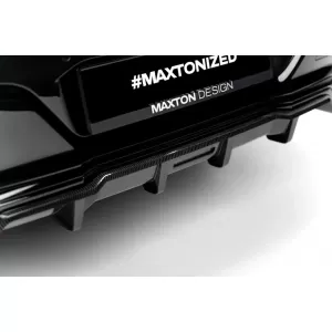 Carbon M-Pack Rear Bumper Spoiler Maxton Design suitable for BMW I7 eDrive50, I7 xDrive60, 750e xDrive, 740d xDrive G70 after 2022, 100% carbon