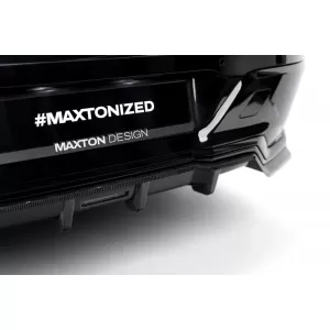 Carbon M-Pack Rear Bumper Spoiler Maxton Design suitable for BMW I7 eDrive50, I7 xDrive60, 750e xDrive, 740d xDrive G70 after 2022, 100% carbon