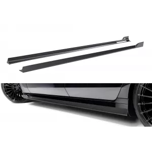 Carbon M, M-Pack Side Skirts Addons Maxton Design suitable for BMW i7 eDrive50, i7 xDrive60, i7 M70 xDrive, 750e xDrive, M760e xDrive, 740d xDrive, 740i xDrive G70 2022-2026, 100% carbon