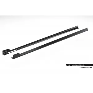 Carbon M, M-Pack Side Skirts Addons Maxton Design suitable for BMW i7 eDrive50, i7 xDrive60, i7 M70 xDrive, 750e xDrive, M760e xDrive, 740d xDrive, 740i xDrive G70 2022-2026, 100% carbon