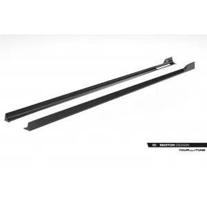 Carbon M, M-Pack Side Skirts Addons Maxton Design suitable for BMW i7 eDrive50, i7 xDrive60, i7 M70 xDrive, 750e xDrive, M760e xDrive, 740d xDrive, 740i xDrive G70 2022-2026, 100% carbon