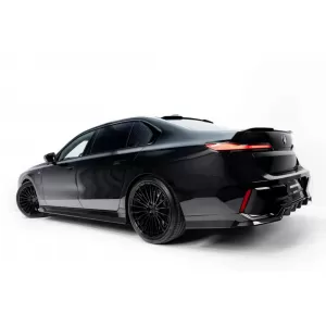 Carbon M, M-Pack Side Skirts Addons Maxton Design suitable for BMW i7 eDrive50, i7 xDrive60, i7 M70 xDrive, 750e xDrive, M760e xDrive, 740d xDrive, 740i xDrive G70 2022-2026, 100% carbon