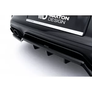 Rear Bumper Spoiler Maxton Design version 2 suitable for Cupra Leon Hatchback after 2024, Gloss Black-image-6353153