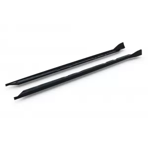 Side Skirts Addons Maxton Design version 1 suitable for Cupra Leon ST, Hatchback after 2024, Gloss Black
