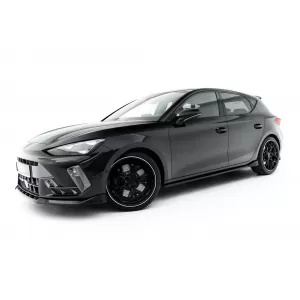 Side Skirts Addons Maxton Design version 1 suitable for Cupra Leon ST, Hatchback after 2024, Gloss Black