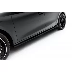 Side Skirts Addons Maxton Design version 1 suitable for Cupra Leon ST, Hatchback after 2024, Gloss Black