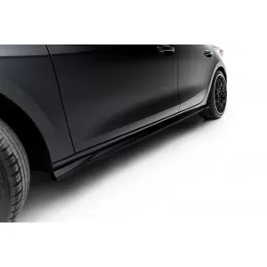 Side Skirts Addons Maxton Design version 2 suitable for Cupra Leon ST, Hatchback after 2024, Gloss Black-image-6353174