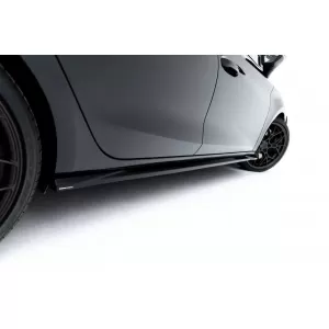 Side Skirts Addons Maxton Design version 2 suitable for Cupra Leon ST, Hatchback after 2024, Gloss Black-image-6353175