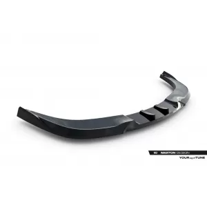 Front Bumper Spoiler Maxton Design suitable for Dodge Grand Caravan 2010-2020, Gloss Black-image-6353213