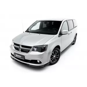 Front Bumper Spoiler Maxton Design suitable for Dodge Grand Caravan 2010-2020, Gloss Black-image-6353216