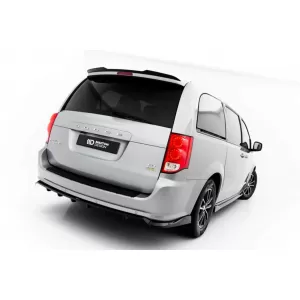 Rear Bumper Spoiler Maxton Design suitable for Dodge Grand Caravan 2010-2020, Gloss Black-image-6353223