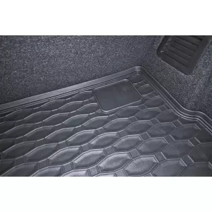 Rigum rubber trunk mat suitable for Kia K4 SW after 2026 with or without subwoofer, 1 piece, black-image-6353273