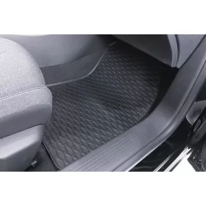 Rigum specific rubber mats suitable for Opel Astra MHEV, Peugeot 308 MHEV hatchback, station wagon after 2025, 4 pieces, black