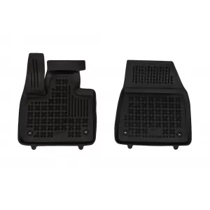 Rezaw-Plast specific tray-type rubber mats suitable for Volvo EX90 after 2025, set of 3 pieces, black-image-6353509