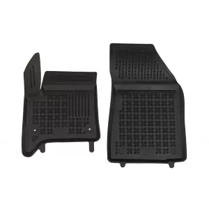 Rezaw-Plast specific tray-type rubber mats suitable for Opel Frontera Hybrid HEV after 2025, set of 4 pieces, black