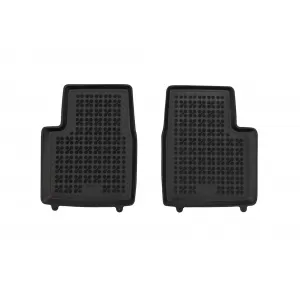 Rezaw-Plast specific tray-type rubber mats suitable for Opel Frontera Hybrid HEV after 2025, set of 4 pieces, black