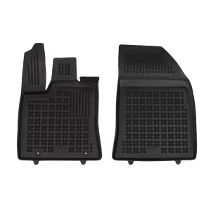 Rezaw-Plast specific tray-type rubber mats suitable for BYD Dolphin Surf BEV after 2025, set of 3 pieces, black