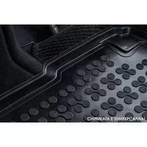 Rigum rubber trunk mat suitable for Alfa Romeo Junior Ibrida MHEV after 2024 with the trunk floor in the lower position