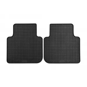 Specific rubber mats suitable for Skoda Kodiaq after 2024, 4 pieces, black color-image-6353644