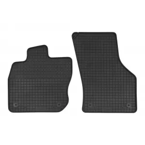Specific rubber mats suitable for Skoda Superb after 2024, 4 pieces, black color-image-6353650