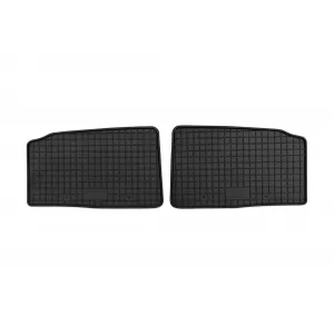 Specific rubber mats suitable for Dacia Duster Mildhybrid after 2023, 4 pieces, black color-image-6353673