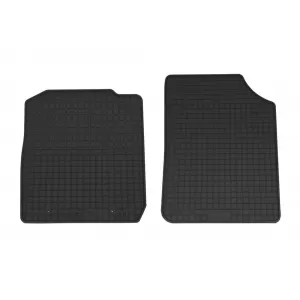 Specific rubber mats suitable for Dacia Spring EV 2021-2025, 4 pieces, black color-image-6353680