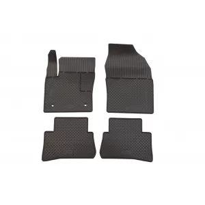 Rezaw-Plast RE-troo specific rubber mats suitable for Toyota C-HR 2016-2023, after 2023, without PHEV version, 4 pieces, black