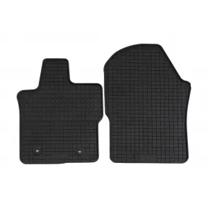 Specific rubber mats suitable for Ford Ranger, Ranger Raptor after 2022, 4 pieces, black color-image-6353722